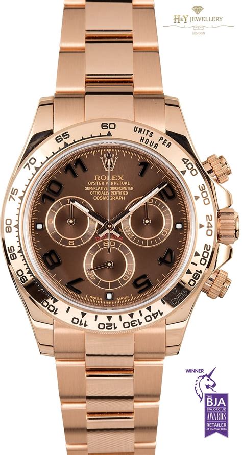 rolex rose gold daytona straps|rolex daytona rose gold 116505.